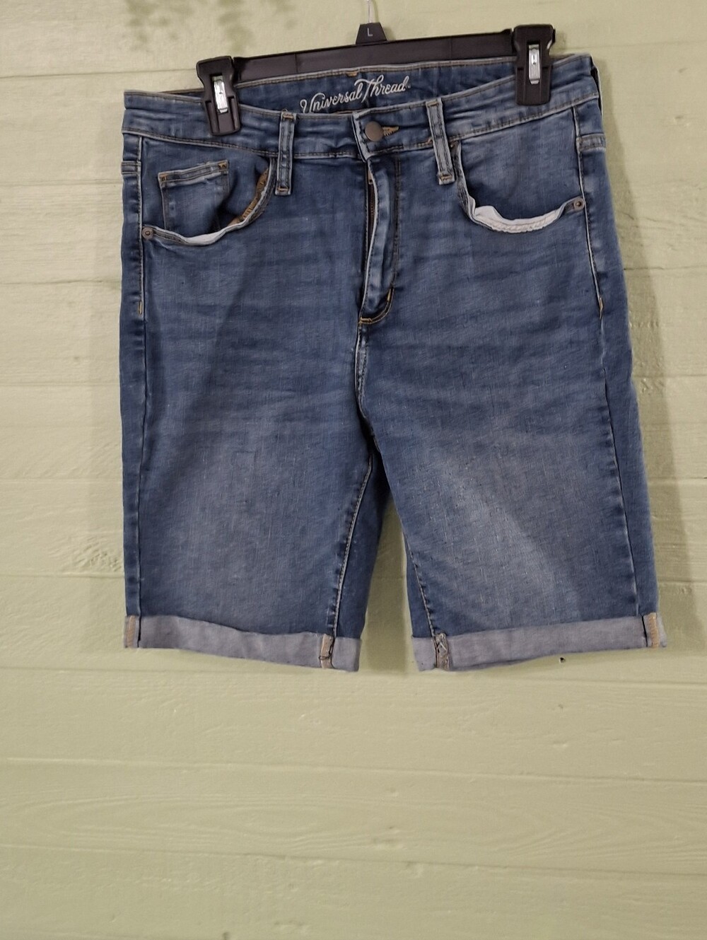 Womens Everyday Casual Monochromatic Boho-Chic Universal thread shorts Sz 12/31R